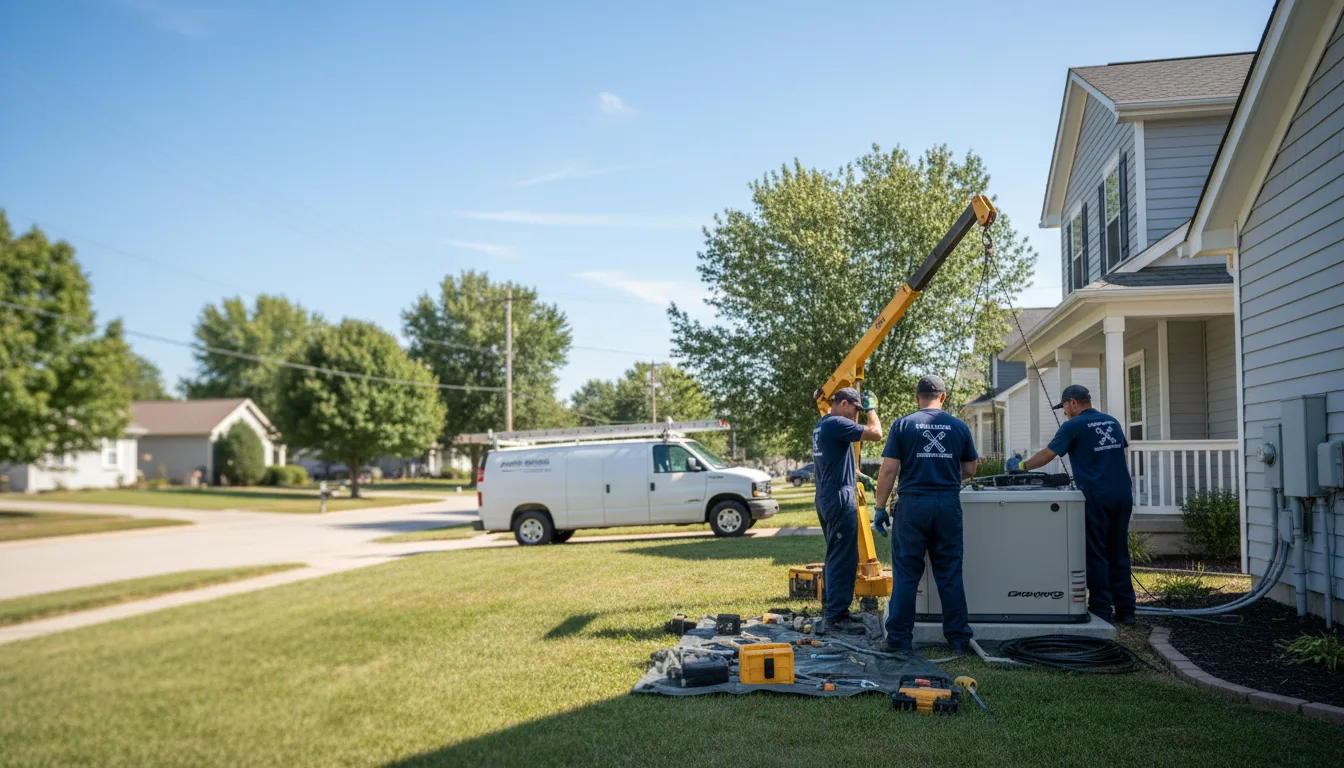 Generator Installation in Brookport, IL near me